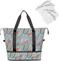NPBAG Women Travel Duffel, Multi Functional Large Expandable Weekender Carry-on Tote, Gym Workout Overnight Bag, Mommy Hospital Bag for Labor and Delivery by NPBAG