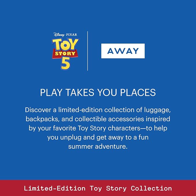 Away Toy Story 5 Kids Packing Cubes Set of 3, Travel Organizers | Medium & Wide Packing Cubes, Water-Repellent Nylon with Mesh Tops, Space-Saving for Kids Carry-On, Buzz Lightyear Purple - Image 6