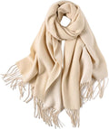 maamgic Women's Scarf Pashmina Shawls Blanket Scarf for Evening Dress | Soft Viscose Blend ,Lightweight,Large Scarf with Cozy Cashmere-Feel, Perfect For Weddings,Cruise Travel & Flights by MaaMgic
