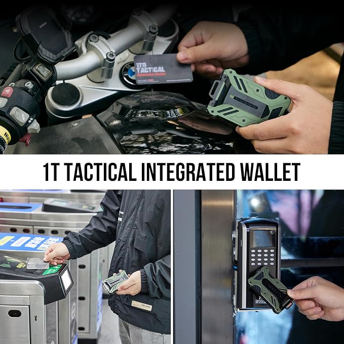 Carbon Fiber Slim Wallet Money Clip RFID Blocking ID Window | Hold UP to 15 card,C-Shaped Quick-Access Card Slot,Front Pocket Slim Fit Design,Lanyard Compatible Badge Holder,Easy Clean - Image 8