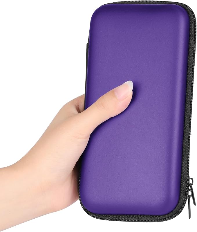 iMangoo Travel Essential Electronics Organizer Charger Case Carrying Pouch | 6.5x3.2x1" Power Bank Tech Accessories Protective Storage Shockproof Portable Purse Men Women School Office Trips Must Have - Image 7