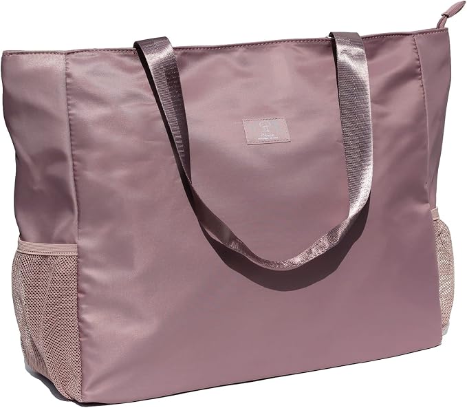 ESVAN LARGE BEACH BAG Water Resistant Lightweight 20 inch Women Oversize Tote Bag for Gym Beach Travel Pool Yoga Nurse by ESVAN