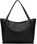 Tote Bag for Women Vegan Leather Shoulder Purse Large Capacity Travel Bag by FALANMULE