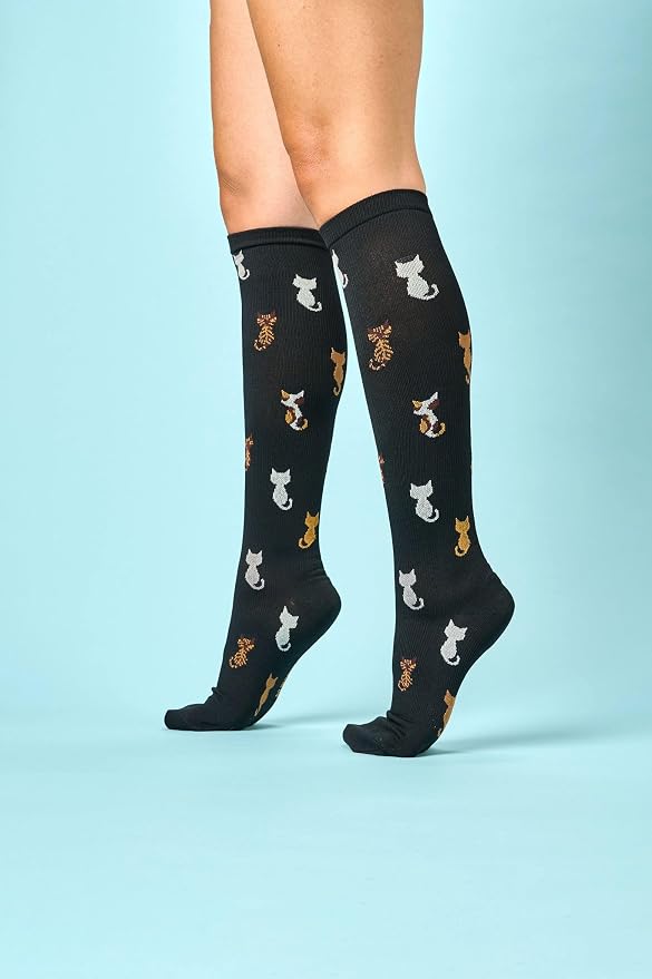 Nurse Mates Women's Calf Socks | 12-14 mmHg Compression | Superior Support & Comfort | 1 Pair - Image 3