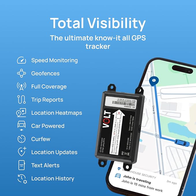 Brickhouse Security Livewire Volt GPS Tracker for Vehicles, Hardwired | Subscription Required, GPS Tracker with Real Time Tracking, Geofencing, Speed Alerts, Waterproof, Car Tracker, Wired to Car - Image 7
