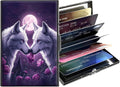Metal Wallet,Credit Card Holder for Women,Slim RFID Blocking Credit Card Holder Thin Aluminum Wallet ID Case,6 Slot Business Mini Hard Metal Case for Women/Men,White Wolf Couple by Unknown