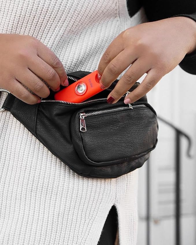 She’s Birdie–The Original Personal Safety Alarm for Women by Women–Loud Siren, Strobe Light and Key Chain in a Variety of Colors (Coral) - Image 8