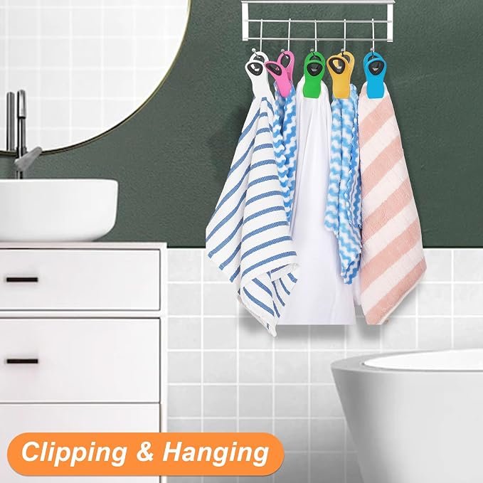 JETMORE 20 Pack Chip Clip, Magnetic Clips for Chips and Other Food Bags | Durable plastic jaws grip packages without tearing, chip bag clips seal snacks, while magnetic bag clips display notes - Image 6
