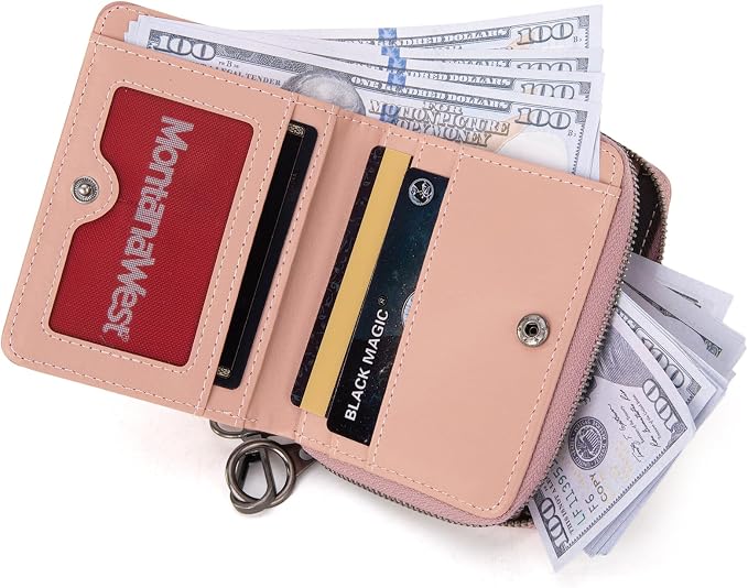 Montana West Small Wallet for Women Female Ladies with a Detachable Wristlet Women's Wallet with Rfid Blocking Lining Minimalist Lightweight & Easy to Carry - Image 3