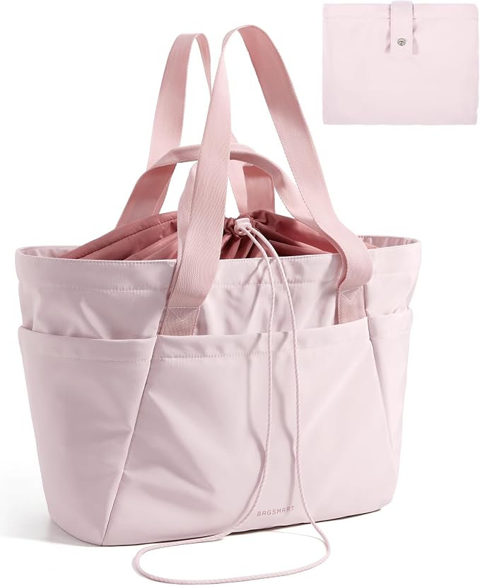 BAGSMART Reusable Grocery Bags, Large Beach Bag, Foldable Tote for Shopping Moving Holiday Travel Packing - Image 8