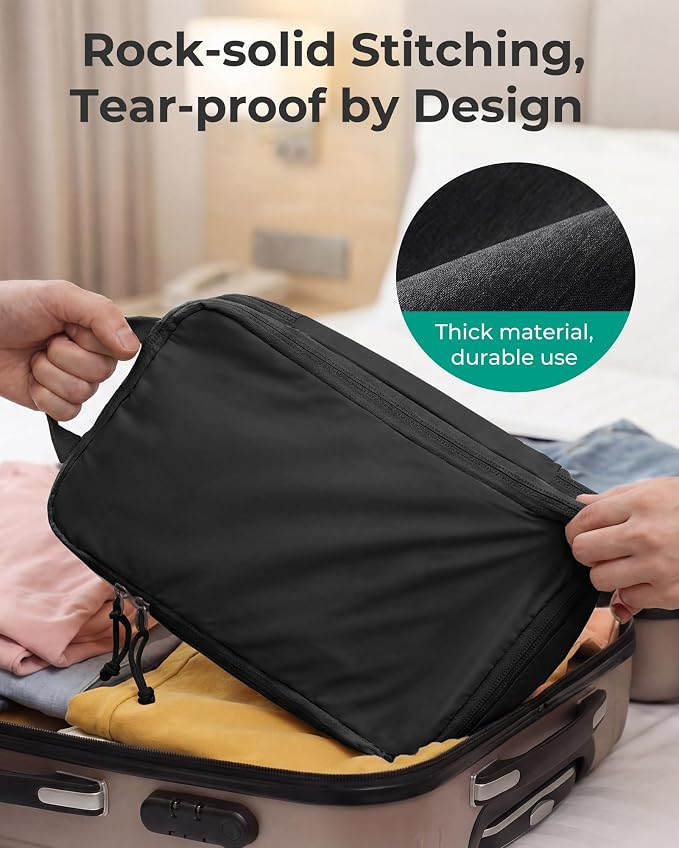 BAGSMART Compression Packing Cubes for Travel Essentials | 14 Set /6 Set /4 Set/2 Set, Lightweight, Durable - Image 6