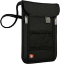 Lewis N. Clark RFID Blocking Stash Neck Wallet, Travel Pouch + Passport Holder for Women & Men, Black by LewisNClark