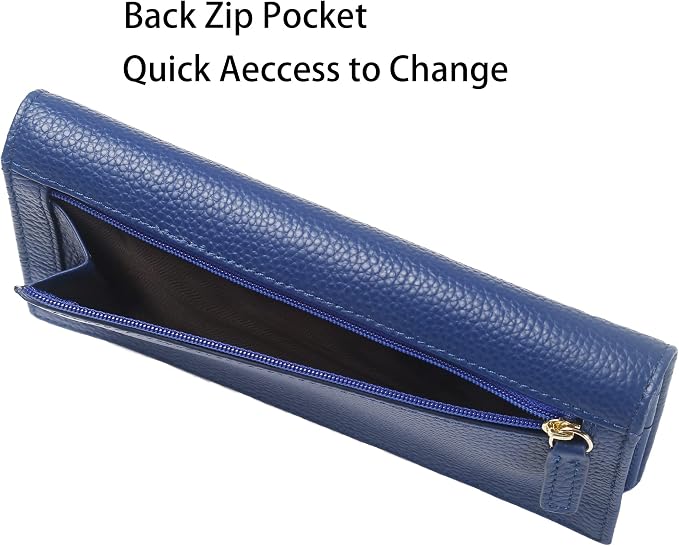Ultra Slim Thin Leather Women Wallet RFID Blocking Credit Card Holder Bifold Long Ladies Billfold - Image 6