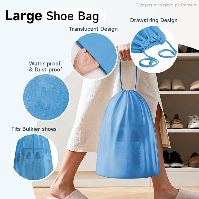 OlarHike 9 Set Packing Cubes for Travel,Gifts for Women Mom,Anti-Tearing Suitcase Organizer,with Over 1000 pcs Mesh Holes,Vacation Essentials & Accessories for Cruise Ship - Image 7