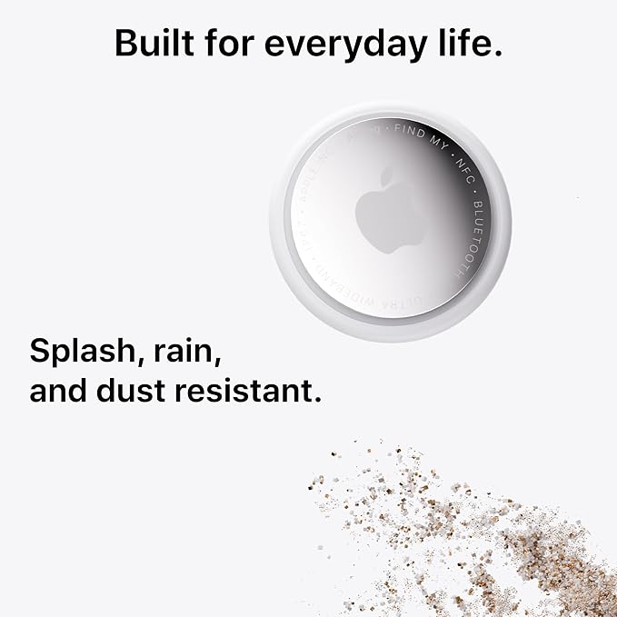 Apple AirTag (2nd Generation): Tracker for Keychain, Wallet, and More; Locator with Sound; Simple One-Tap Setup with iPhone or iPad; Key Finder with up to 1.5X Precision Finding Range - Image 7