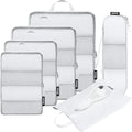 BAGAIL 6 Set Ultralight Compression Packing Cubes Packing Organizer for Travel Accessories Luggage Suitcase Backpack by BAGAIL