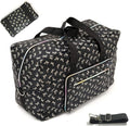 22" Foldable Large Travel Duffel Duffle Bag Sports Gym Tote Bag For Women Overnight Carryon Weekend Bag Shoulder Bag Water Resistant by Unknown