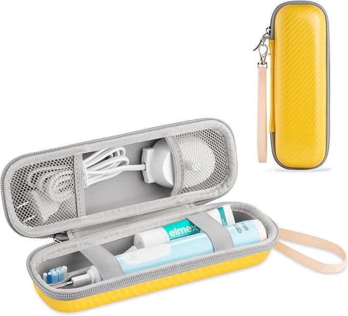 Toothbrush Travel Case for Oral B/Oral-B Pro 1000 1500 5000 7000 7500 9600 Electric Toothbrush, Portable Hard Protective Storage Bag by TUNYINSH