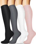 Sooverki Compression Socks for Women and Men Circulation (3/4 Pairs) is Best Support for Running Athletic Cycling Hiking by Sooverki