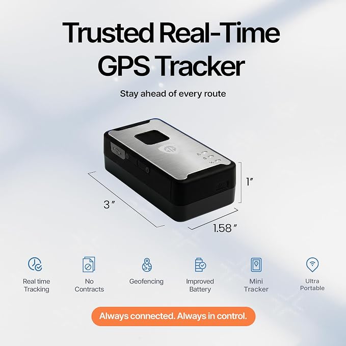 Brickhouse Security Spark Nano GPS Tracker for Vehicles, Device Only | Subscription Required, GPS Tracker, Real Time Tracking, Geofencing, Speed Alerts, Waterproof, 7 Day Battery, Car Tracker - Image 8