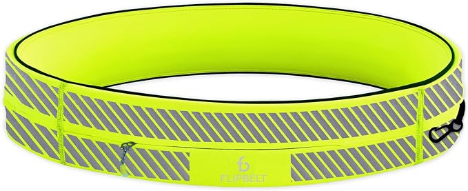 FlipBelt Classic Running Belt, Phone Holder for Running, Money Belt Pouch by FlipBelt