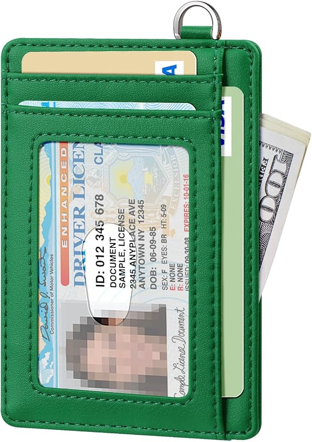FurArt Slim Minimalist Wallet RFID Credit Card Holder for Men | slim minimalist compact rfid id window thin - Image 2
