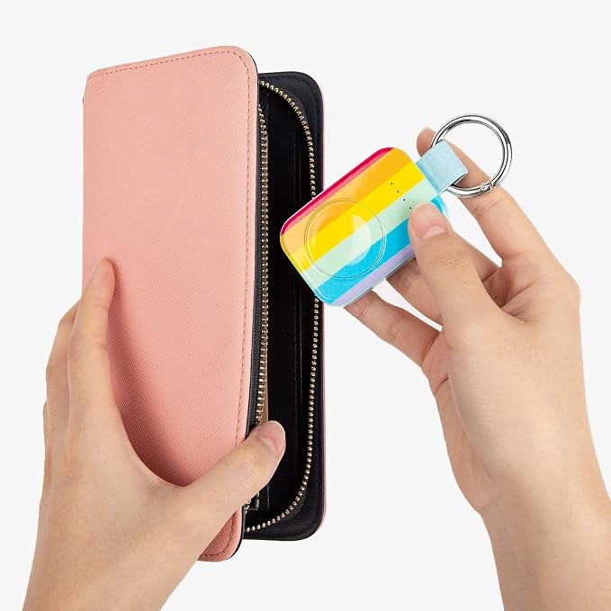 Portable Charger for Apple Watch Travel Keychain iWatch Wireless Power Bank | Compact Magnetic Charging, 1000mAh Battery,On The Go Power, Travel Essential,for iWatch Series 11/10/9/8/7/6/5/4/3/2/SE/Ultra - Image 4