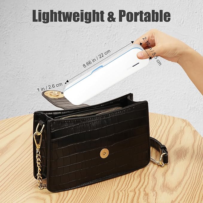 UV Toothbrush Sanitizer and Holder, Portable Travel Case and Cover, Toothbrush Cleaner Powered by AA Battery or USB-C, Fits Most Brushes - Image 4