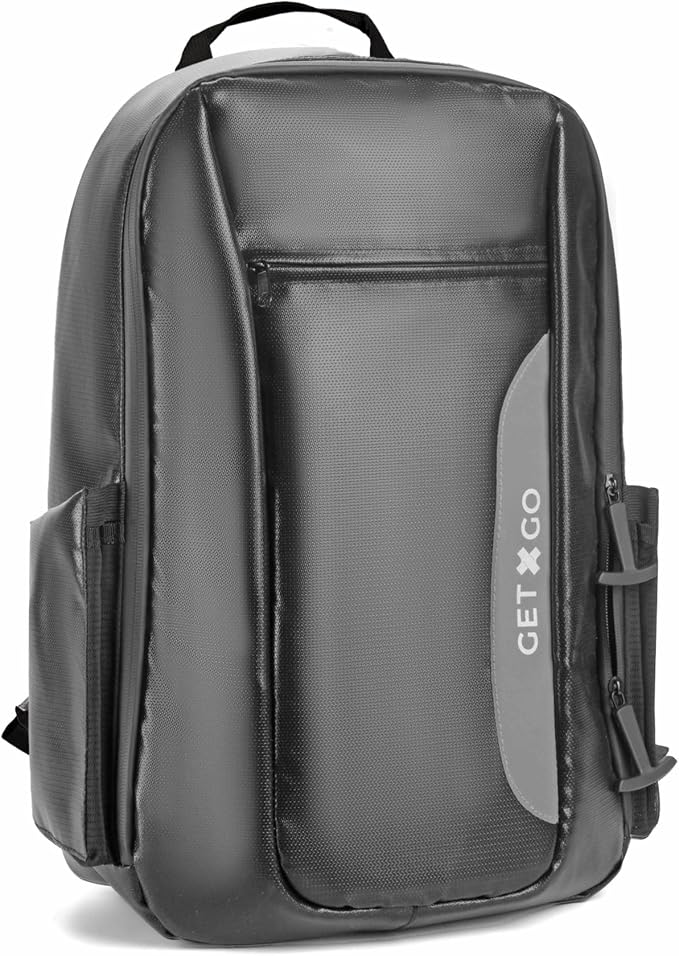 Fireproof Backpack – UL 94 V-0 & NFPA 701 Go Bag | Withstands up to 1832°F | Water-Resistant Emergency Bug Out Bag for Documents, Tech & Supplies | 20L | The Original by GetxGo