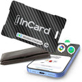 Wireless Charging Wallet Tracker Card Android & iOS, Find My | Wireless charging, ultra-thin; IP68 waterproof; Apple Find My (MFi) & Google Find My Device; for wallet by Unknown