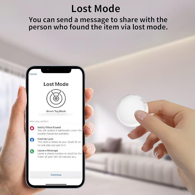 2 Pack GPS Trackers for Vehicles Work with Find My(iOS Only)Mini Car Finder - Image 6