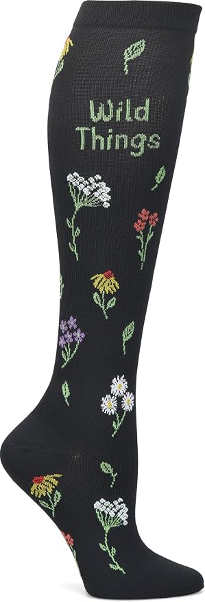 Nurse Mates Women's Calf Socks | 12-14 mmHg Compression | Superior Support & Comfort | 1 Pair by Nurse+Mates