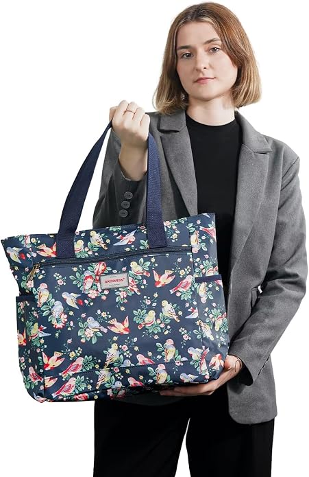 GAENMESN Women's Lightweight Waterproof Tote Bag Durable Designer Handbag with Zipper Travel Commute Everyday Use - Image 2