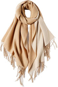 maamgic Women's Scarf Pashmina Shawls Blanket Scarf for Evening Dress | Soft Viscose Blend ,Lightweight,Large Scarf with Cozy Cashmere-Feel, Perfect For Weddings,Cruise Travel & Flights by MaaMgic