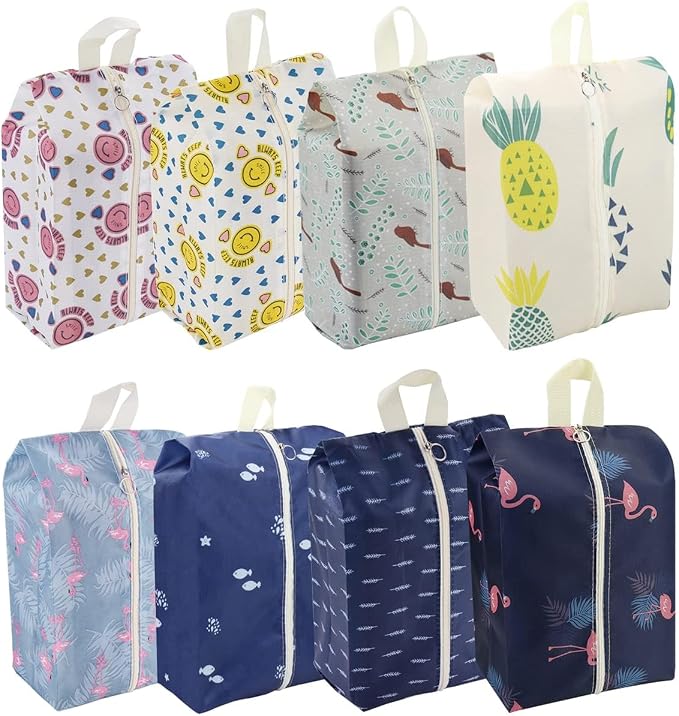 Travel Shoe Bags Waterproof Portable Shoe Storage Pouch with Handle for Men & Women by PIXHOTUL