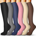 QUXIANG Compression Socks for Women & Men 15-20 mmHg, Best for Medical, Nursing, Running, Athletic, Varicose Veins, Travel by QUXIANG
