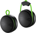 Epicka Tracker Tags with Adjustable Strap, 2-Year Battery, 2 Pack, Black | Works with Apple Find My (iOS Only), IP67 Waterproof, NFC-Enabled Item Finder for Keys, Luggage, Bikes, and Pets by EPICKA