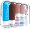 vodvob Travel Bottles Set - TSA Approved, Leak Proof, Silicone, Reusable, BPA Free - 16 Pack, 2oz 3oz by Unknown
