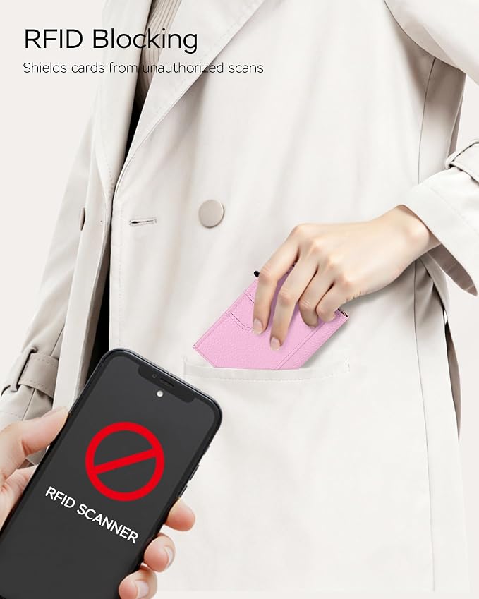 2026 Wallet for Women with RFID Blocking Pop Up Card Holder | Stylish Slim Small Trifold Design, Anti Theft for Travel, Holds 11 Cards and Cash, ID Window, Premium Leather, Womens Gift - Image 3