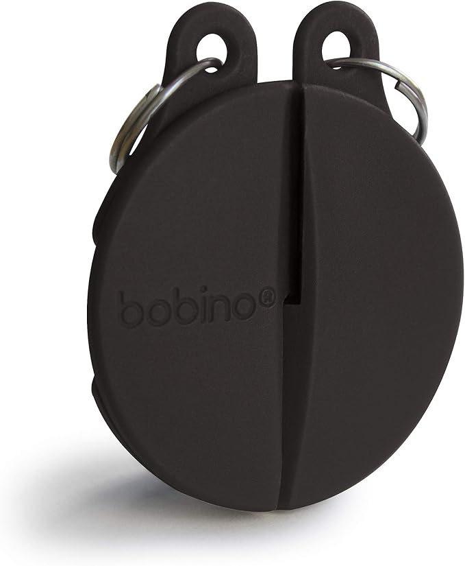 Bobino | Zipper Clip | 2 Pack Charcoal | Anti Theft Zipper & Backpack Lock | Purse Lock | Travel Safety by Bobino