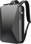 BOPai Hard Shell Tsa Laptop Backpack for Men Gaming Backpack for 17.3 inch Anti Theft Expansion Backpack Light Slim Black Usb Waterproof 15.6 Rucksack by BOPAI
