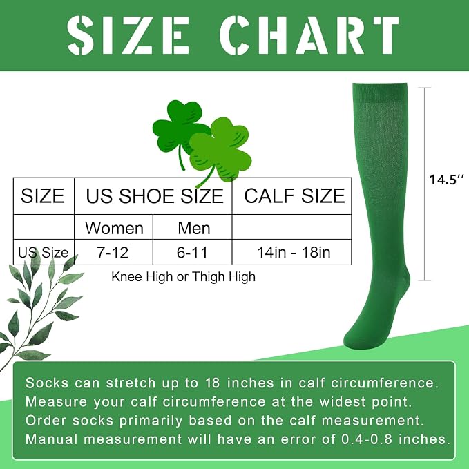 Junely Compression Socks for Women Knee High Stockings | Running Athletic Nurses Pregnant Women Work Support Travel Flight Sports Cosplay Costume Accessories Gifts - Image 5