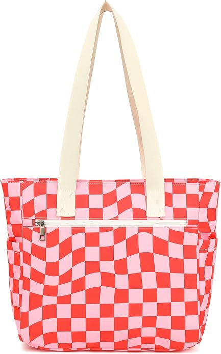 Women Tote Bag With Muti-Pockets,Lightweight Shoulder Bag,Large Capacity Handbag for Travel, Work, Gym - Image 5