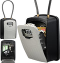 Extra Large Key Storage Security Lock,V-Resourcing Re-settable 4 Digit Combination Lock Box with Removable Chain,Share and Secure Keys for Home,Office,Garage etc by V%C2%B7RESOURCING