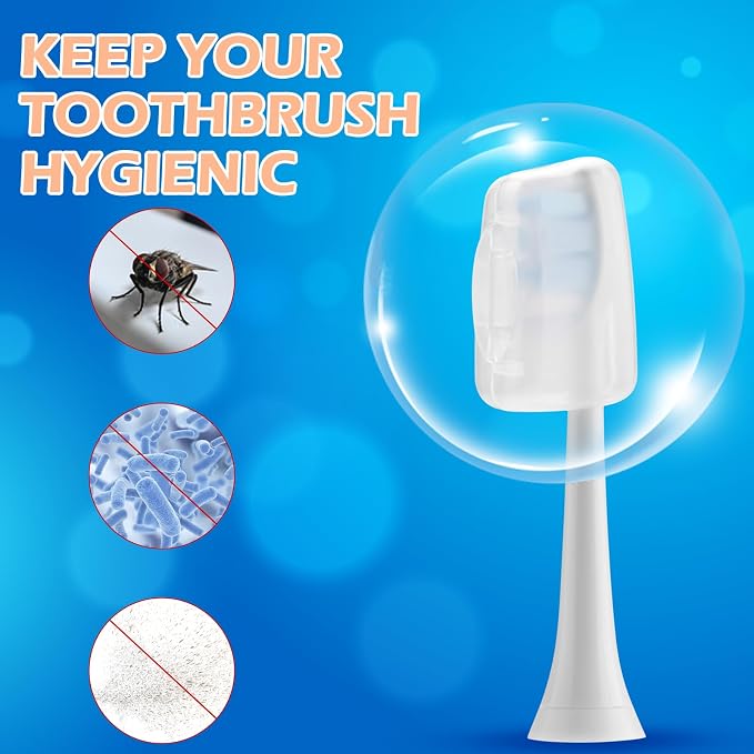 Toothbrush Travel Case for Oral B/Oral-B Pro 1000 1500 5000 7000 & Philips Sonicare 4100 1100 5300 5100 6100/iO Electric Toothbrush, Hard Protective Storage Bag (Gold case with toothbrush cap) - Image 2