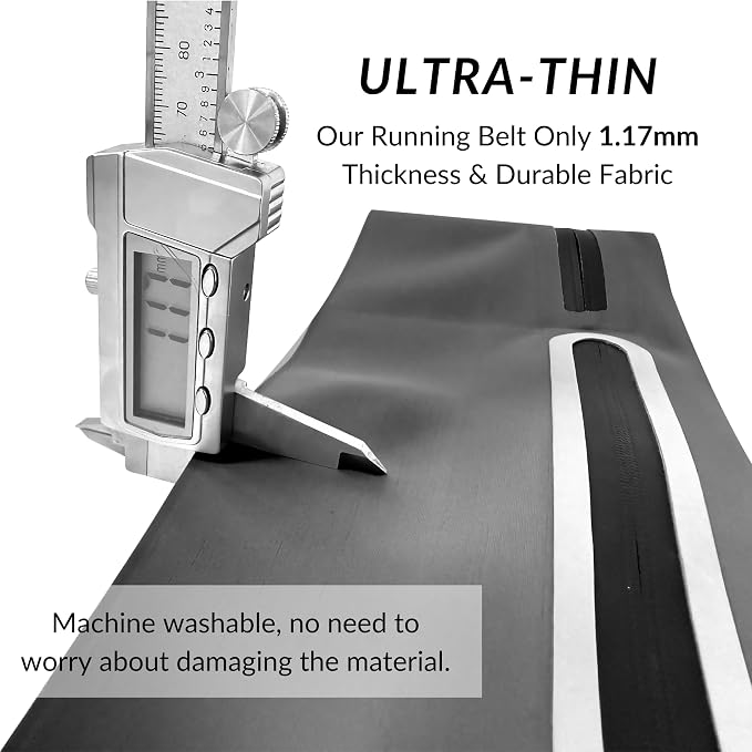 Running Belt for Men Women, Ultra-thin Run Belt with Pockets Secure Adjustable Fanny Pack Marathon Jogging Runners Belt for Phone, Keys & Essentials - Fits 6.9'' Phones (Black, Large) - Image 6