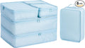 Packing cubes for Travel CALACH Luggage Organizer Bags 6 Set Packing Cubes for Suitcases Travel Essentials for Carry on Mesh Suitcase Organizer with Shoe Bag (blue) by CALACH
