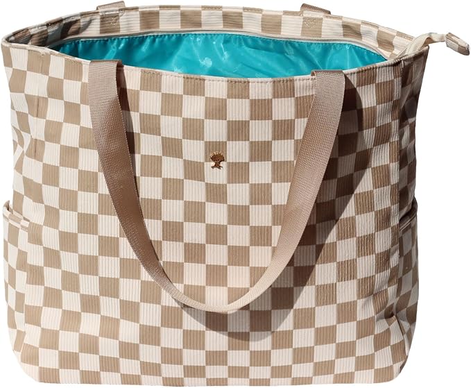 ESVAN LARGE BEACH BAG Water Resistant Lightweight 20 inch Women Oversize Tote Bag for Gym Beach Travel Pool Yoga Nurse by ESVAN