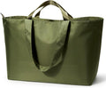 KALIDI 60L Extra Large Beach Tote Oversized Bag Zipper Utility Weekender | Anti Splash Huge Foldable Lightweight Duffle Carrier for Vacation Travel Shopping Reusable Grocery Organize by KALIDI