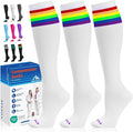 NEWZILL Medical Compression Socks for Women & Men, 20-30 mmHg Knee-High Support for Circulation, All-Day Comfort for Work Travel Running Cycling and Fitness by NEWZILL